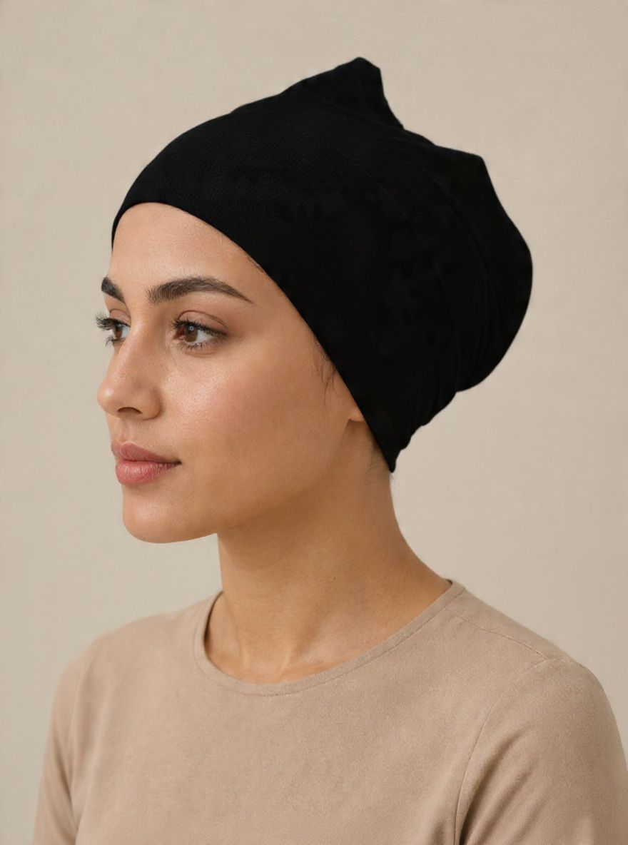 Premium Cotton tube cap – Soft Breathable Hijab Inner Cap for Women